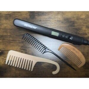 Revlon 1-inch Perfect Heat Ceramic Digital Flat Iron GUC Plus Bonuses